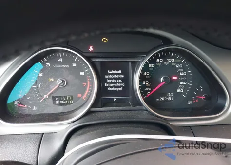 2015 Audi Q7 3.0T Premium из США, поврежденный, VIN WA1LGAFE3FD007098